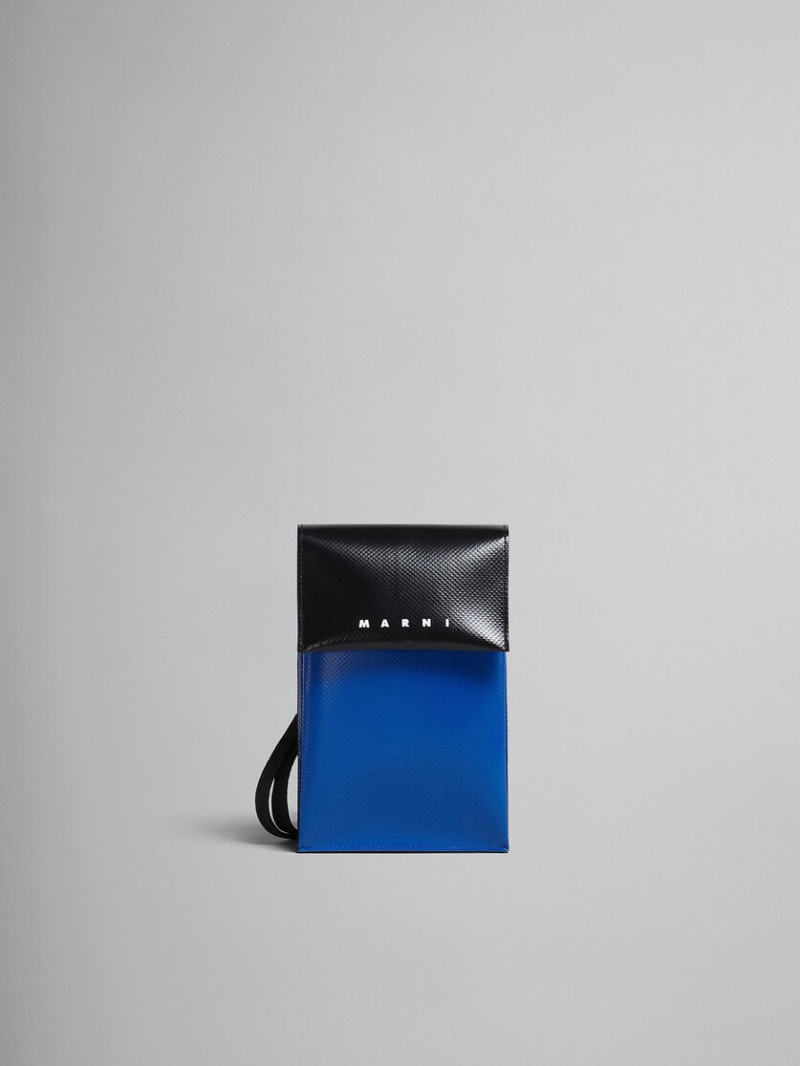 Marni Tribeca Phone Case Azules Negros | SMXVO21354