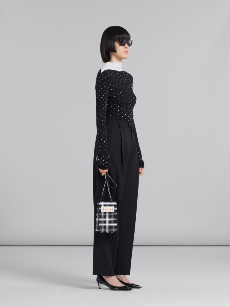 Marni Tropical Lana Tailored Trousers Negros | XMXGW66621