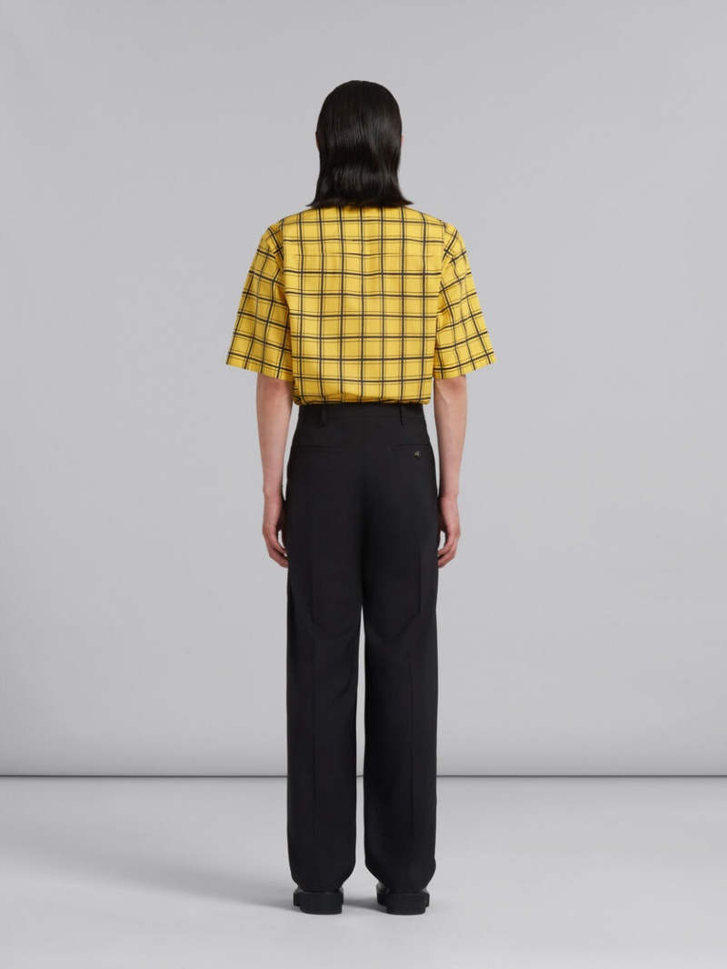 Marni Tropical Lana Tailored Trousers Negros | MXJZR56132