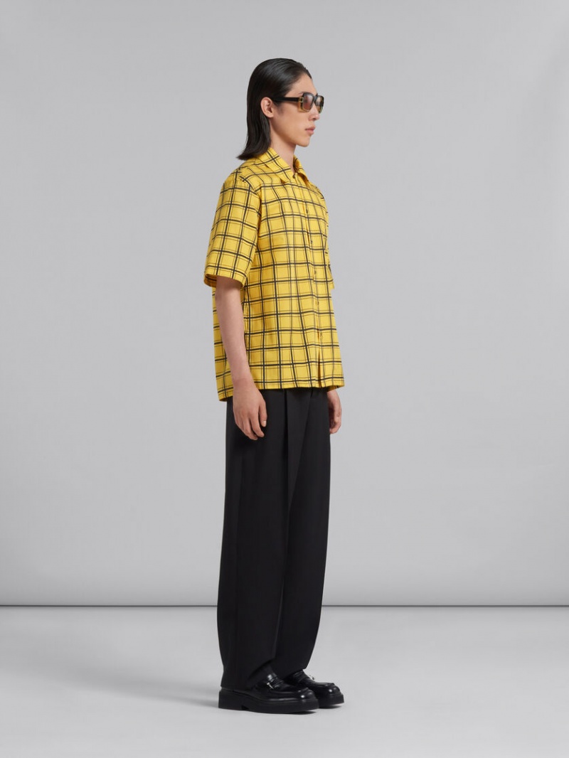 Marni Tropical Lana Tailored Trousers Negros | MXJZR56132