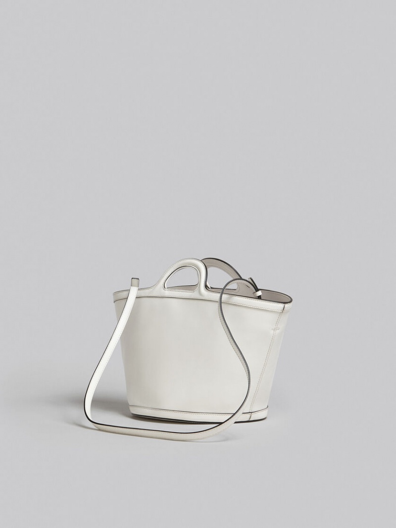 Marni Tropicalia Small Bag Cuero Blancos | TMXPQ60781