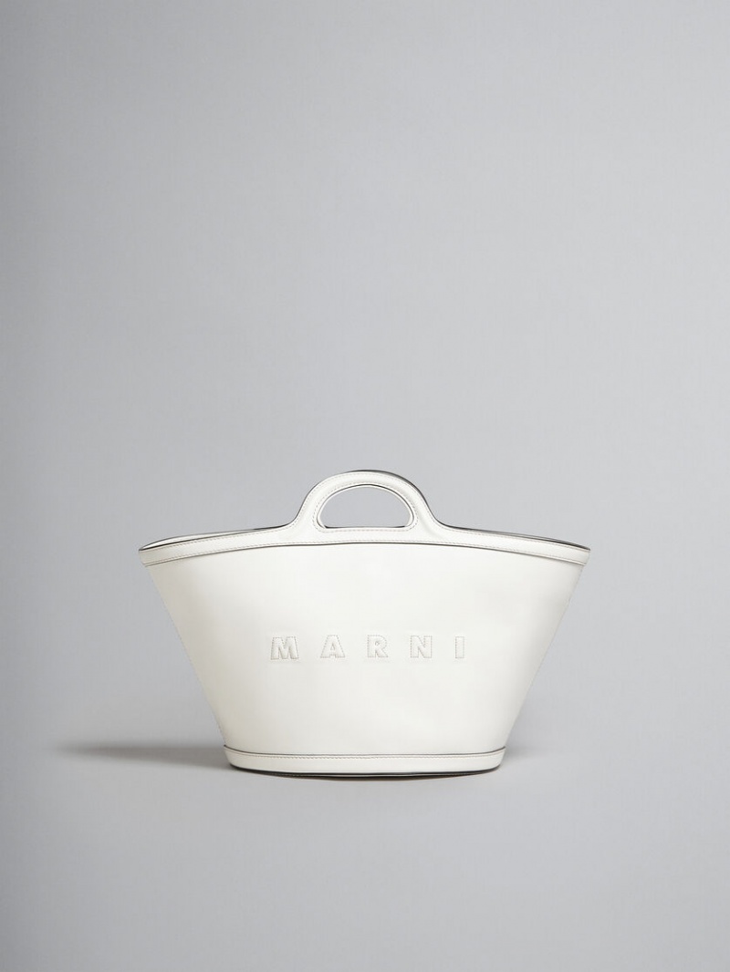 Marni Tropicalia Small Bag Cuero Blancos | FMXUI50685