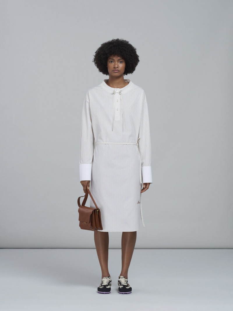 Marni Trunk Soft Medium Bag Cuero Marrom | MXJVR86163